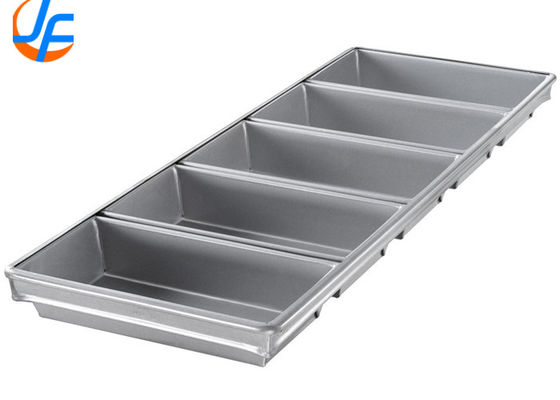 RK Bakeware China Foodservice NSF Commercial 9 '' Pullman Loaf Pan / 4 Strap 5-5 / 8 By 3-1 / 8-Inch مجموعة صواني الخبز