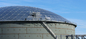 أسطح قبة الألومنيوم الجيوديسية ختم سقف عائم داخلي لخزان التخزين