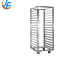 RK Bakeware China Foodservice NSF Custom 800600 Revent Oven Rack Stainess Steel Baking Rack Trolley Bread Food Trolley