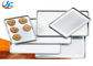 RK Bakeware China Foodservice صينية تحميص من الألومنيوم / صينية خبز مطلية بطبقة غير لاصقة من Telfon