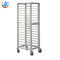 RK Bakeware China-Full Welded High Quality Baking Oven Rack 800 * 600 Baking Tray Trolley