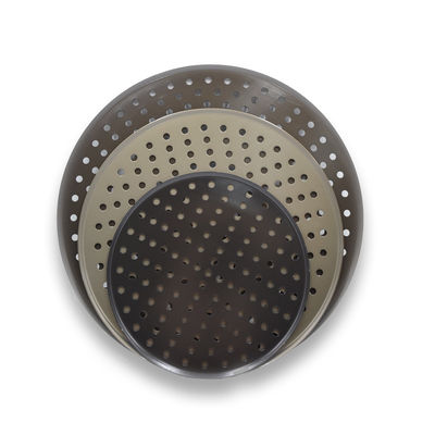 RK Bakeware China-Pizza Hut 9 Inch 12 Inch 15 Inch Perforated Commercial Aluminum Pizza Pan
