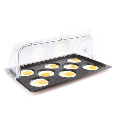 RK Bakeware China Rational Combi Oven استخدام GN1 / 1 الألومنيوم Gastronorm Egg Baking Tray Pan Nonstick