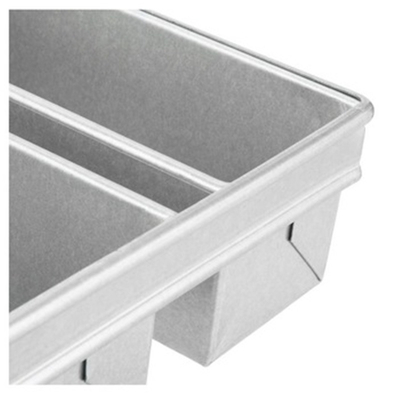 Rk Bakeware Manufacturer China-Nonstick 4 Straps Rye Bread Pan Form