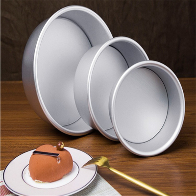 RK Bakeware China Foodservice NSF فضفاض القاع الألومنيوم شكل دائري كعكة الجبن عموم كعكة الشيفون عموم