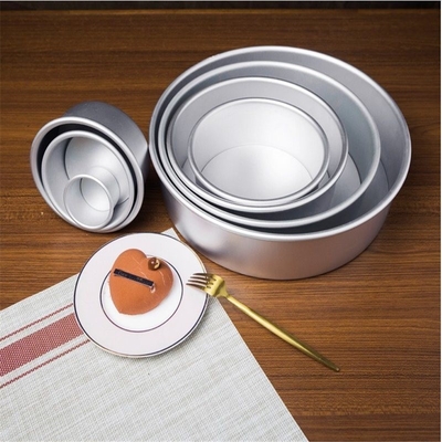 RK Bakeware China Foodservice NSF فضفاض القاع الألومنيوم شكل دائري كعكة الجبن عموم كعكة الشيفون عموم