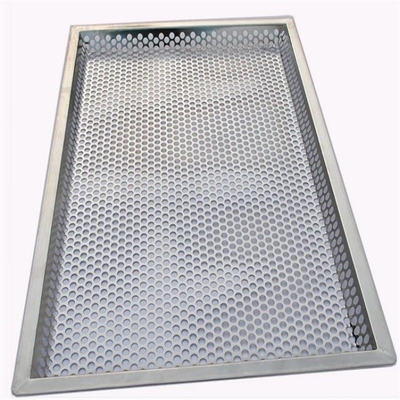 RK Bakeware China Foodservice NSF مخصص 4 جوانب مثقبة 304 الفولاذ المقاوم للصدأ صينية جافة