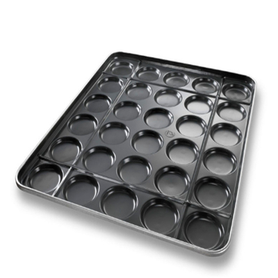 RK Bakeware China Foodservice NSF Durashield طلاء همبرغر عموم صينية خبز مع أضلاع هيكلية