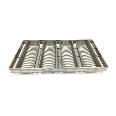 Rk Bakeware صينية الخبز المستديرة المجعدة لعموم رغيف المخابز بالجملة