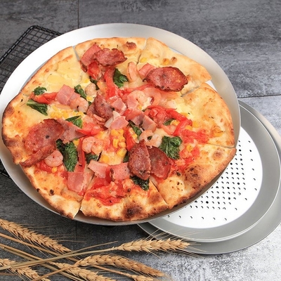 RK Bakeware China Foodservice NSF مثقوبة رقيقة القشرة بيتزا عموم لبيتزا هت