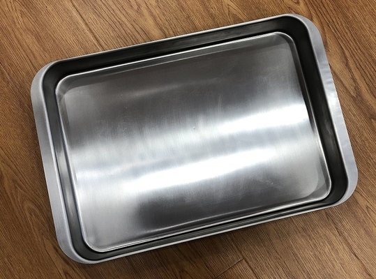صينية مطبخ مستطيلة صغيرة من الفولاذ المقاوم للصدأ Rk Bakeware