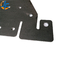 الفولاذ المقاوم للصدأ لوحة خدمة القطع بالليزر أجزاء اللحام مع المعالجة السطحية الجلفنة