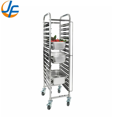 RK Bakeware China Foodservice NSF لفة في الفولاذ المقاوم للصدأ Flatpack صينية الخبز عربة كعكة عموم الرف