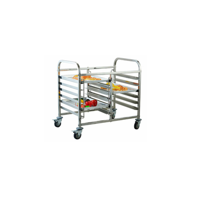 RK Bakeware China الشركة المصنعة للنقل الفولاذ المقاوم للصدأ Gastronorm Rack عربة صغيرة