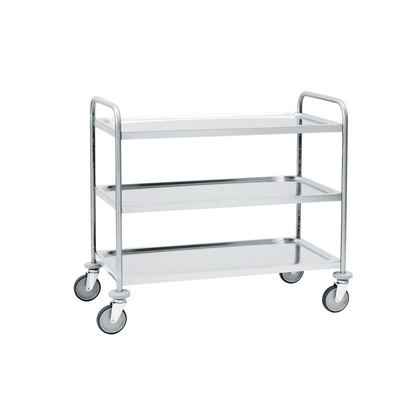RK Bakeware China الشركة المصنعة للنقل الفولاذ المقاوم للصدأ Gastronorm Rack عربة صغيرة