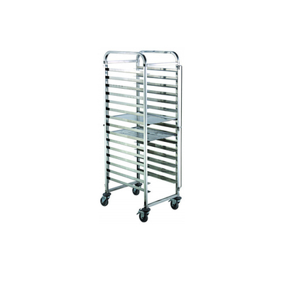 RK Bakeware China الشركة المصنعة للنقل الفولاذ المقاوم للصدأ Gastronorm Rack عربة صغيرة