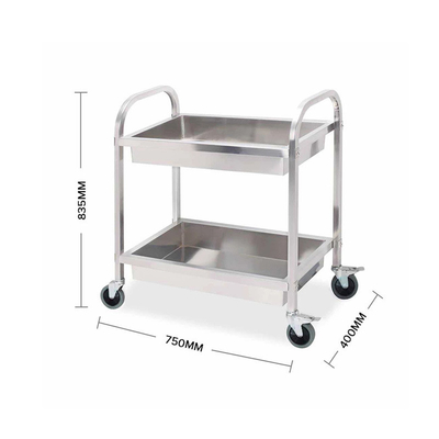 RK Bakeware China الشركة المصنعة للنقل الفولاذ المقاوم للصدأ Gastronorm Rack عربة صغيرة