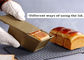 RK Bakeware China Foodservice NSF Glaze Pullman مقلاة خبز محمصة بغطاء من الألومنيوم