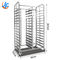 RK Bakeware China-Nesting Commercial Stainless Steel Trolley Rack / Custom Baking Rack للمخابز الصناعية