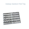 Rk Bakeware China Foodservice Custom Glazed Aluminium Subway Sub Roll Sandwich Tray