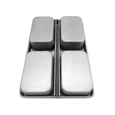 RK Bakeware China Foodservice NSF 600g نونستيك 4 أشرطة مزرعة بيضاء ساندويتش خبز رغيف عموم