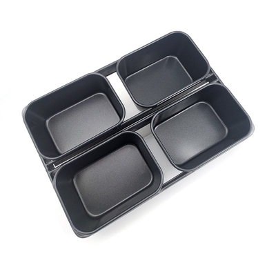 RK Bakeware China Foodservice NSF 600g نونستيك 4 أشرطة مزرعة بيضاء ساندويتش خبز رغيف عموم