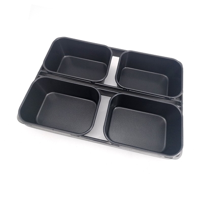 RK Bakeware China Foodservice NSF 600g نونستيك 4 أشرطة مزرعة بيضاء ساندويتش خبز رغيف عموم