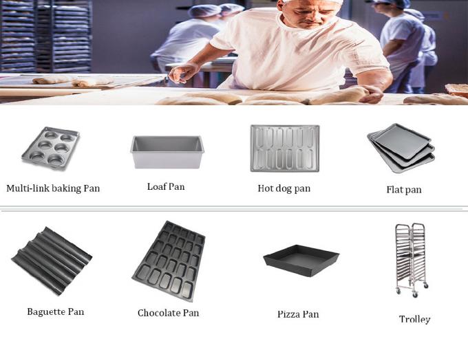 Rk Bakeware China-800X600 Nonstick 4 Sided Aluminum Sheet Pan Baking Tray