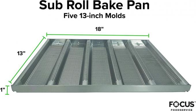 RK Bakeware China Foodservice NSF 49015 Glaze Aluminium Sub ساندويتش رول عموم صينية الخبز 4