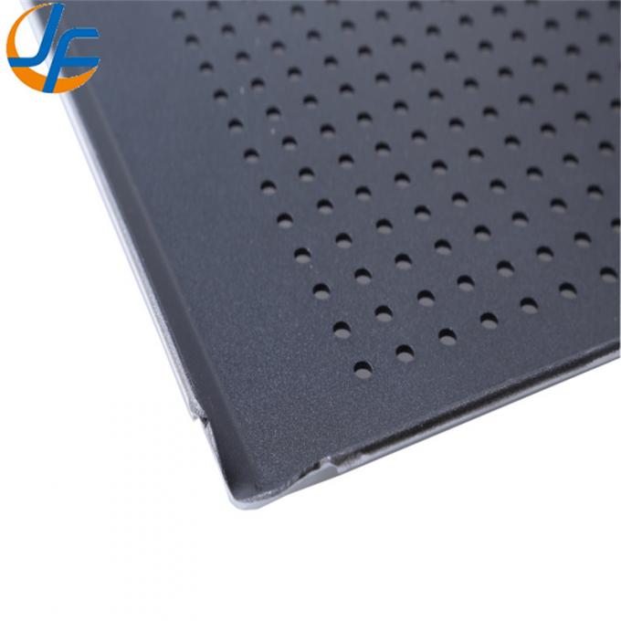 RK Bakeware China Foodservice NSF 977943 مقلاة مشوية من الألومنيوم مغطاة بصلابة وألومنيوم مستطيل للبيتزا 2
